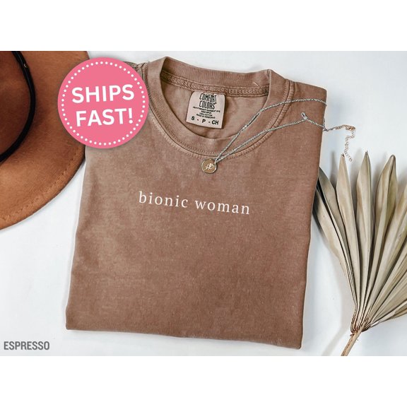 Knee Replacement Gift Shirt Bionic Woman Shirt for Knee Replacement Surgery Gift Tee Bioni