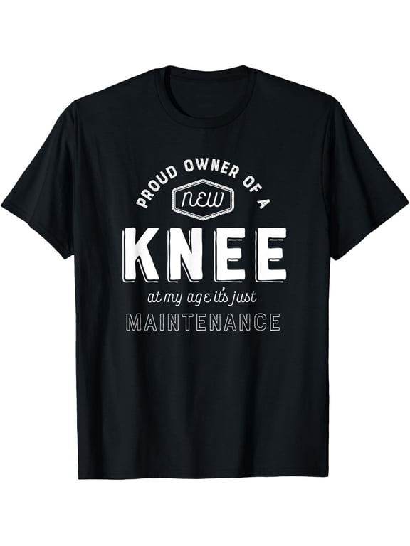 Knee Replacement Surgery Shirt Funny Get Well Gift Hospital