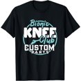 thumbnail image 1 of Knee Replacement T Shirt Bionic Knee Club Custom Parts Gift T-Shirt, 1 of 4