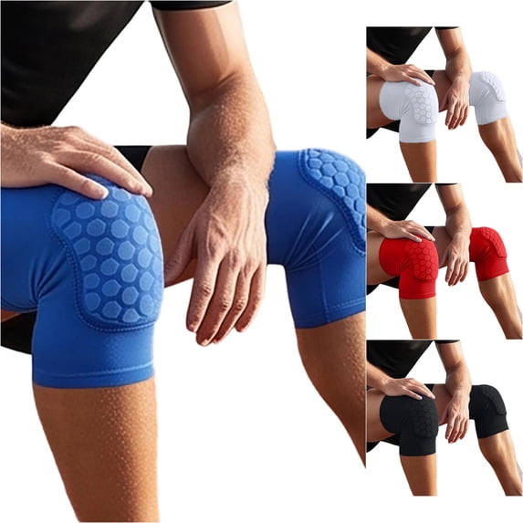 Knee Sleeve 2 Lightweight Mesh Outdoor Knee for Running Cycling and Training with Breathable Comfort and Versatile Everyday Use, Blue, L
