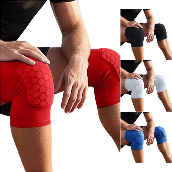 Knee Sleeve 2 Lightweight Mesh Outdoor Knee for Running Cycling and Training with Breathable Comfort and Versatile Everyday Use, Red, L