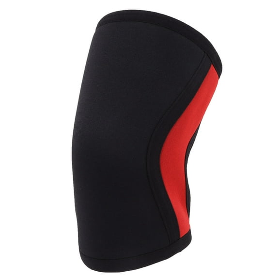 Knee Sleeve, Black And Red Soft Knee Brace Ergonomic Injury Prevention Nylon High Elastic For Sports For Weight Lifting M,L,XL,XXL