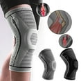 thumbnail image 1 of Knee Sleeve for Men and Women, Compression Knee Braces for Sport Joint Pain Relief Gray - Size XL, 1 of 5