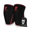 thumbnail image 1 of Gymreapers Knee Sleeves (1 Pair) Free Gym Bag - Knee Sleeve & Compression Brace for Squats, Fitness, Weightlifting, and Powerlifting 7MM Sleeve Pair - For Men & Women - 1 Year Warranty, 1 of 4