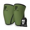thumbnail image 1 of Gymreapers Knee Sleeves (1 Pair) Free Gym Bag - Knee Sleeve & Compression Brace for Squats, Fitness, Weightlifting, and Powerlifting 7MM Sleeve Pair - For Men & Women - 1 Year Warranty, 1 of 6