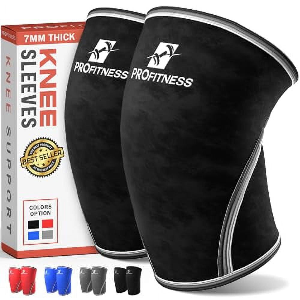Knee Sleeves Weightlifting Women & Men 7mm Thick Lifting Knee Sleeves
