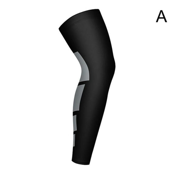 Knee Support Brace Compression Long Full Leg Sleeve Arthritis Running FDD W6G4