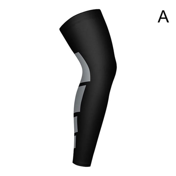 Knee Support Brace Compression Long Full Leg Sleeve Arthritis Running ...