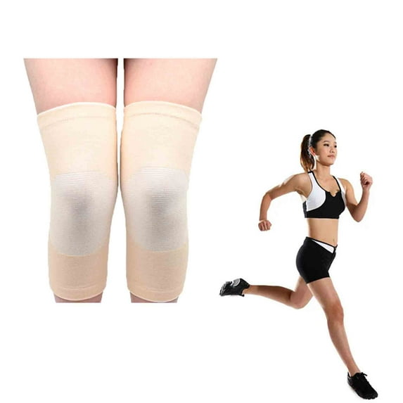 Knee Support Brace for Men & Women - Breathable Compression Knee Sleeve for Pain Relief, Sports, Running, Workout - Adjustable Knee Wrap for Joint Support & Injury Recovery - 1 Pair