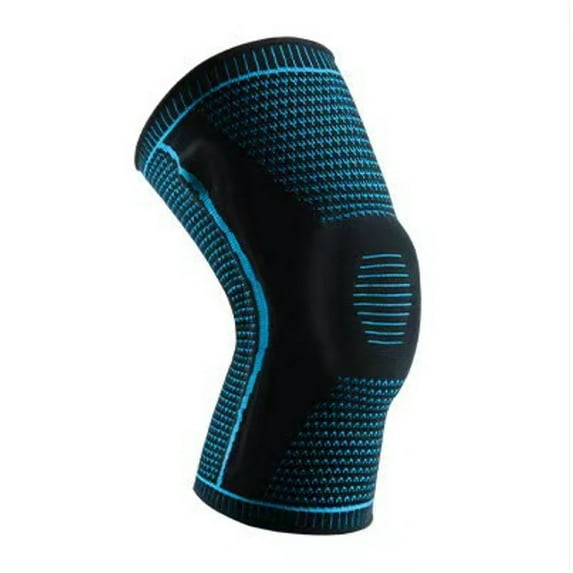 Knee Support Protector Anti-Slip Kneepad Kneecap Flexible Elastic Knee Pads Pressurized Elastic Brace Belt for Running Basketball Volleyball Dance Skating Basketball Sports