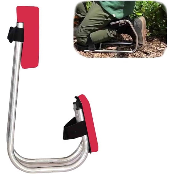 Knee Support Stool for Gardening, Adjustable Kneeling Pad for Planting, Cleaning, or Repair Work, Comfortable Ergonomic Design for Bricklayers and Farmers to Prevent Leg Strain and Injury