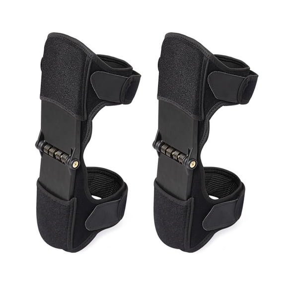 Knee Support with Spring Stabilizers, Adjustable Patella Knee Support Brace for Women Men Relief