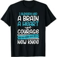 thumbnail image 1 of Knee Surgery Recovery Joint Replacement T-Shirt, 1 of 4