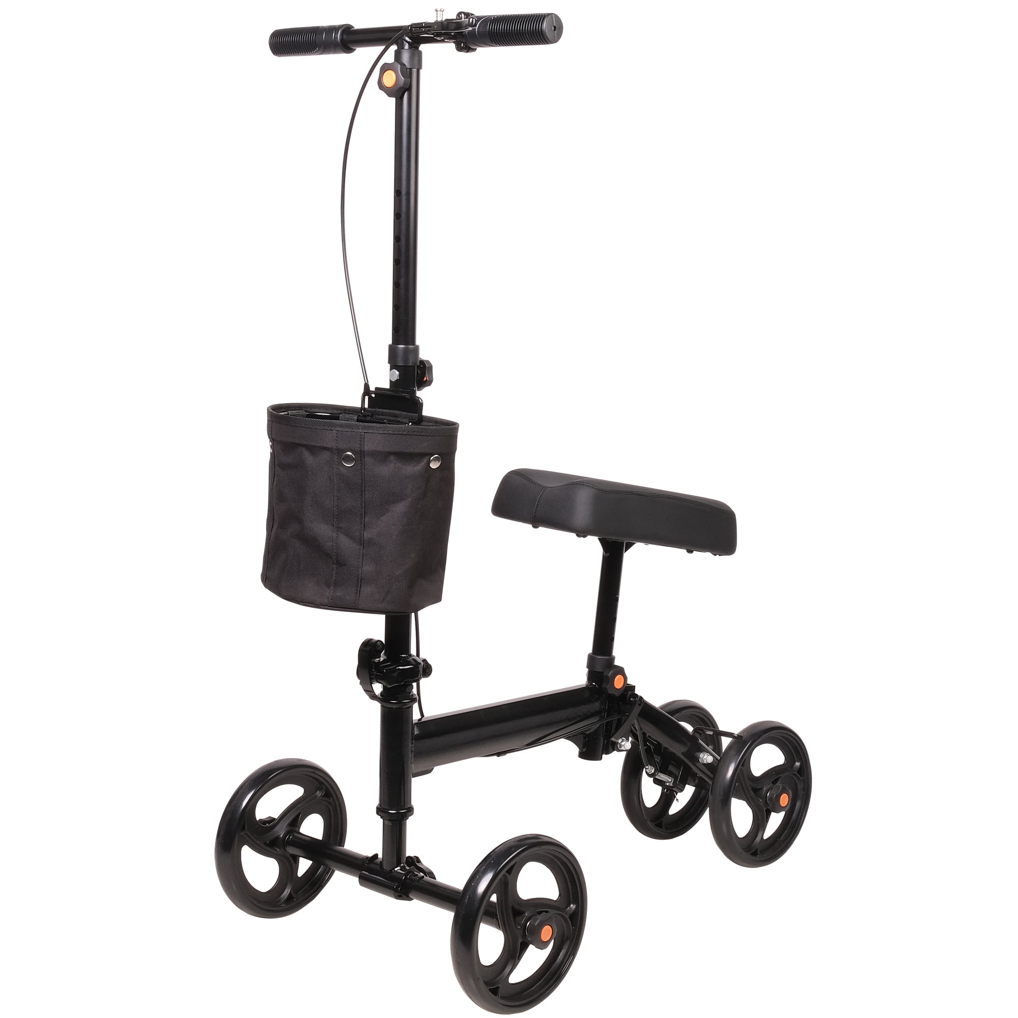 Knee Walker Adjustable Steerable Knee Scooter Suitable for Outdoor
