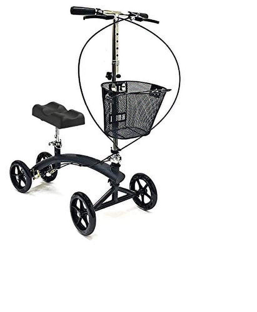 Knee Walker Scooter by HEALTHLINE, Medical Knee Scooter for Broken Leg Foot Injury, Alternative