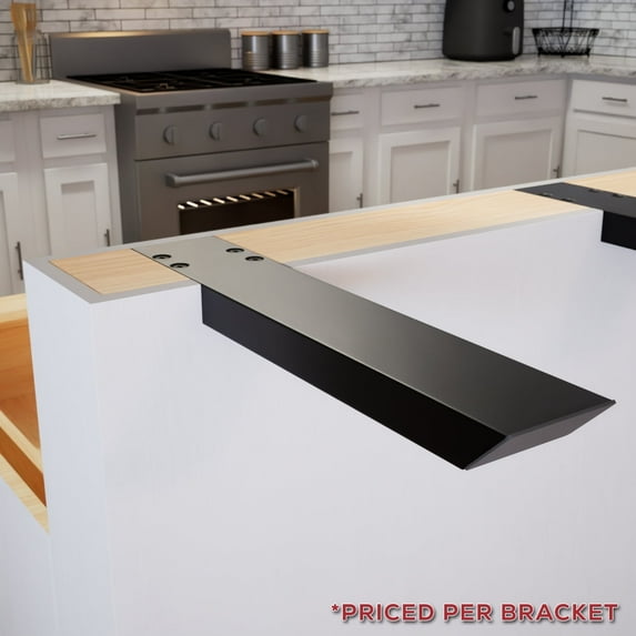 The Original™ Knee Wall Countertop Support Bracket (22 inch, Industrial)