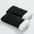 thumbnail image 1 of Knee Warmers And Leg Warmers Knitted And Thickened Wool Warm Boots And Warmers Ladies Winter Socks Thigh High Socks Low Cut No Show Socks Women Boys Socks Patterns Socks Socks Womens No Show Running, 1 of 4