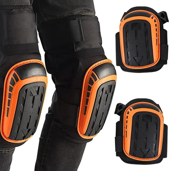 Knee and Elbow Pads Compatible, Knee Pads, Gel Foam, Reinforced Outer Layer, Non-Slip, Durable Construction Work, Tiling Roofing, 1 Pair