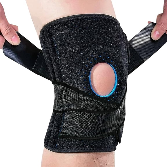 Knee braces for women and men, suitable for meniscus tears, knee braces, relief of knee pain, arthritis, compression knee support side stabilizers. M(132-187 lbs)