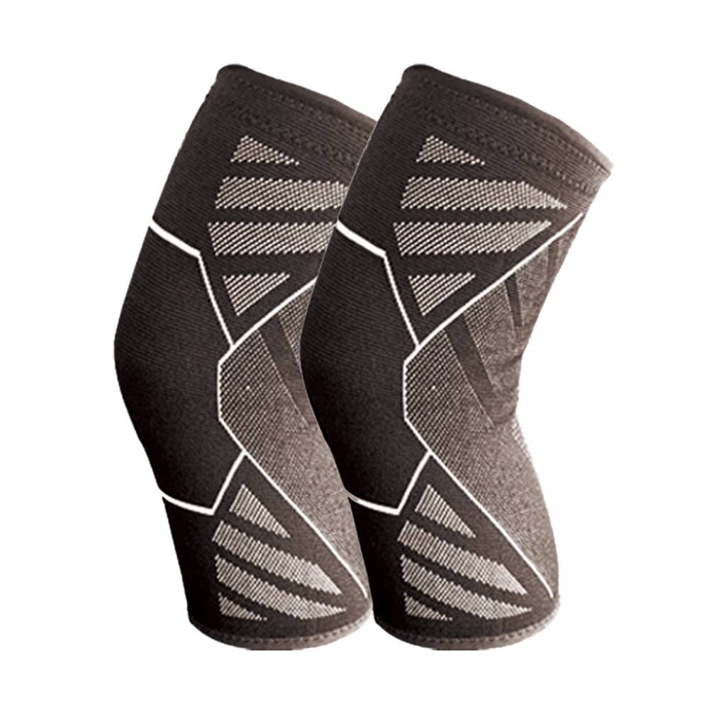 Knee compression cuff for knee pain, running, weight lifting, arthritis, osteoarthritis