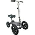 thumbnail image 1 of KneeRover ALL TERRAIN FUSION - 4 Wheel Knee Scooter, Heavy Duty, for Surgery Recovery and Injuries, Platinum Gray, 1 of 6
