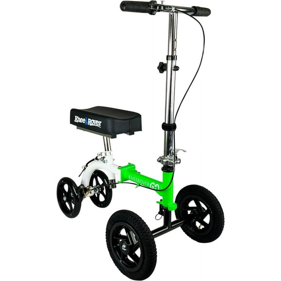 KneeRover GO Hybrid - Compact All-Terrain Knee Scooter for Surgery and Injury Recovery