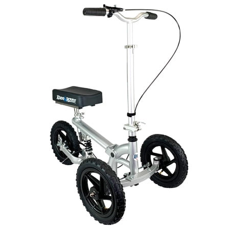 KneeRover PRO All Terrain Knee Scooter with Shock Absorber for Leg and Foot Surgery