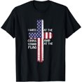 thumbnail image 1 of Kneel Cross At The Cross Memorial Day Never Forget Veteran T-ShirtMen and women, Black T-shirt, size: Extra large, 1 of 4