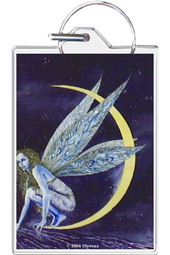 Kneeling Fairy Keychain