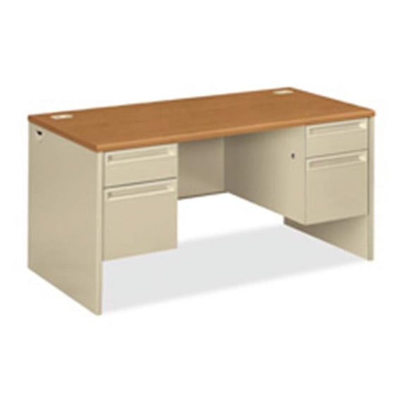 Kneespace Credenza- 72in.x24in.x29-.50in.- Harvest-Putty