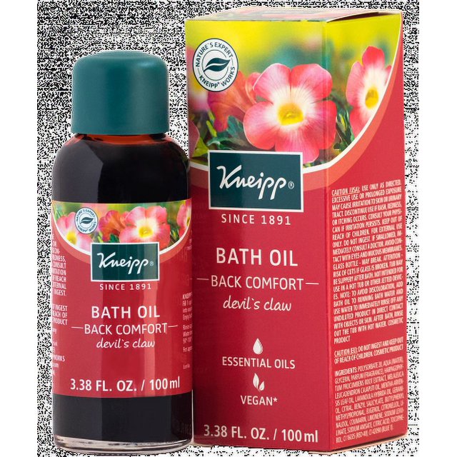 Kneipp Back Comfort Devil's Claw Herbal Bath Oil