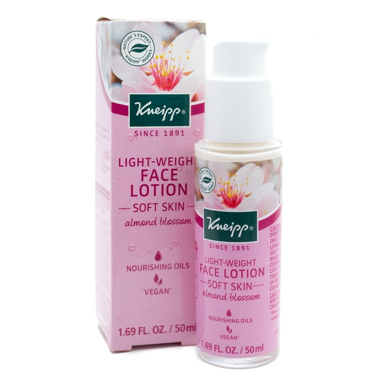Kneipp Light-Weight Face Lotion, Soft Skin Almond Blossom 1.69 fl