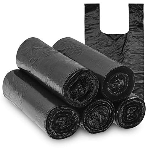 Dropship 4 Rolls Black Garbage Bags 6.18 Gallons Unscented Disposable Trash  Bags Portable Leak Resistant Trash Can Liners For Bathroom Office Kitchen  Bedroom Camping to Sell Online at a Lower Price