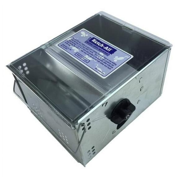 Kness Ketch-All Multi Catch Mouse Trap with Clear Lid