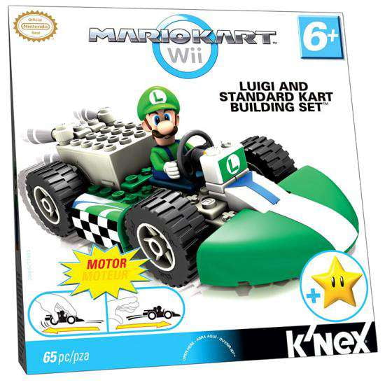 Knex Luigi And Standard Kart Bldg Set