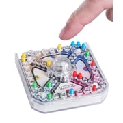World s Smallest Trouble Board Game by Super Impulse Mini Classic Pop-O-Matic Game with Real Working Bubble, Ages 6+