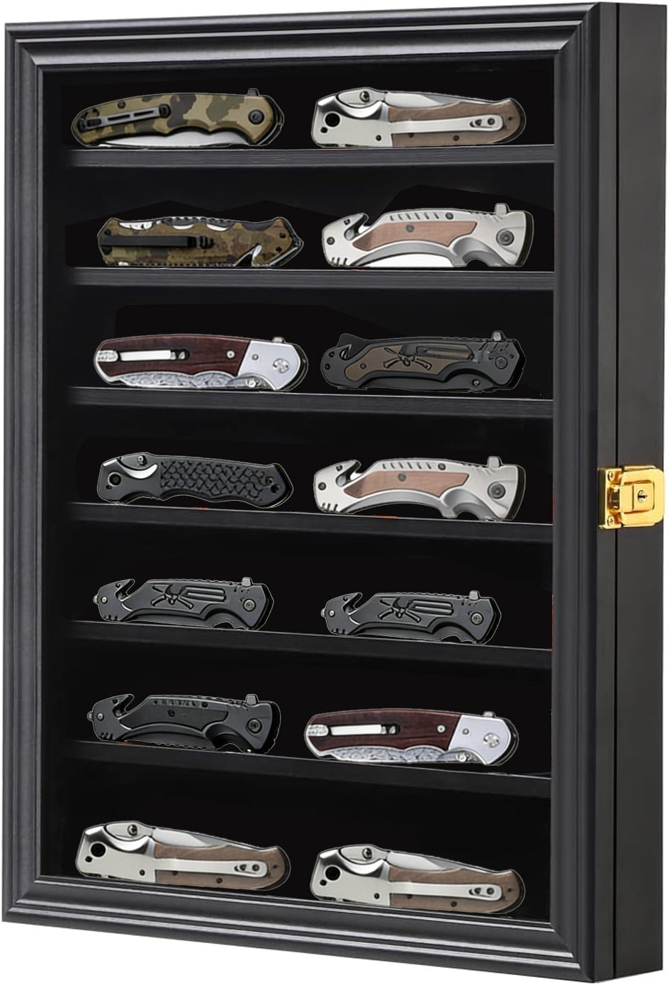 Knife Display Case, Pocket Knife Display Stand, Military Folding Knife ...