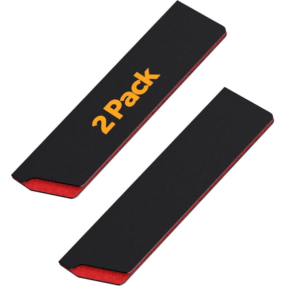Knife Guard, 8 Inch x 2 Inch Knife Edge Guards 2 Pack Universal Blade Covers Non-Scratch Felt Lining Kitchen Knives Covers
