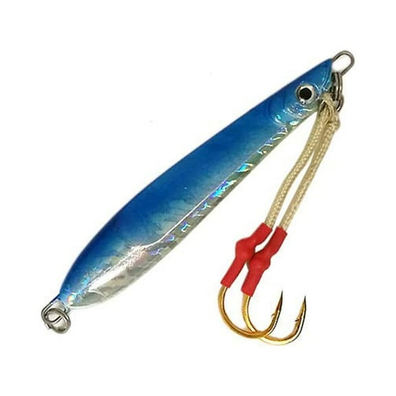 Knife Jigs 3.5oz Model LF19 Blue 10pcs