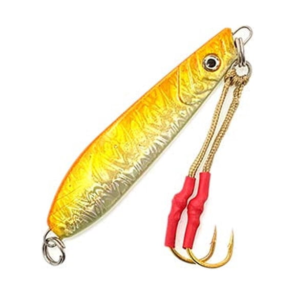 Knife Jigs 3.5oz Model LF19 Orange 10pcs