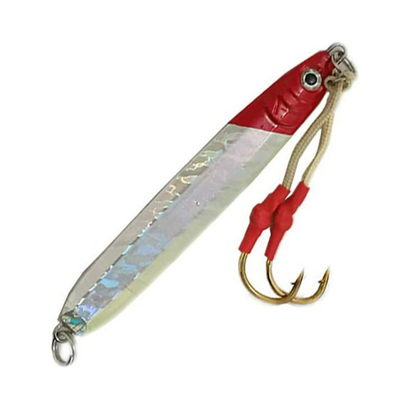 Knife Jigs 9oz Model LF41 Red/Silver 8pcs