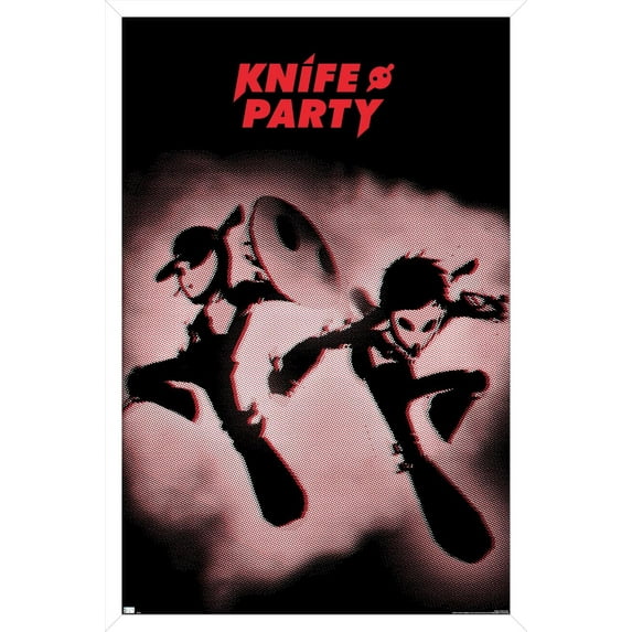 Knife Party - Battle Sirens Wall Poster, 14.725" x 22.375", Framed