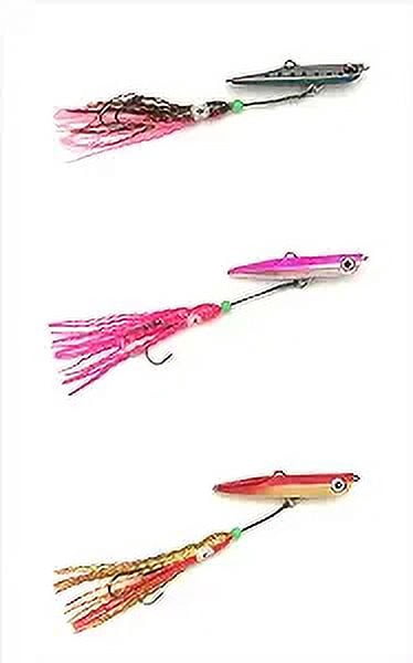 Knife Pirates Metal Jig MB 100g 3.5oz Blue Black/Pink Silver/Red Gold 3 Colors 3 Packs
