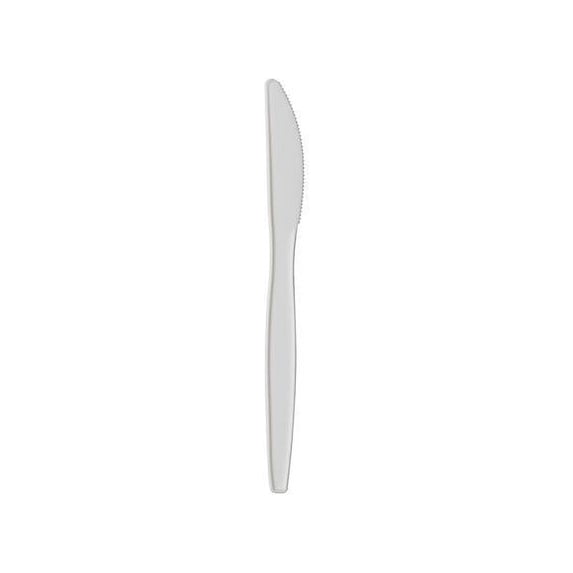 Genuine Joe, GJO20001, Medium-weight Knives, 1000 / Carton, White