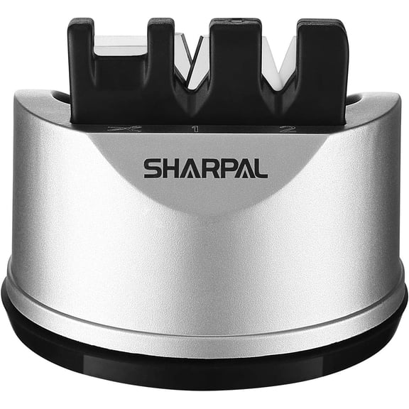 191H Knife Scissors Sharpener | Repairs, Restores & Sharpens Straight, Serrated Kitchen Knives Versatile Sharpening Tool for Blades