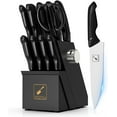 Knife Set, 14Piece Kitchen Knife Set, Japanese High Carbon Stainless