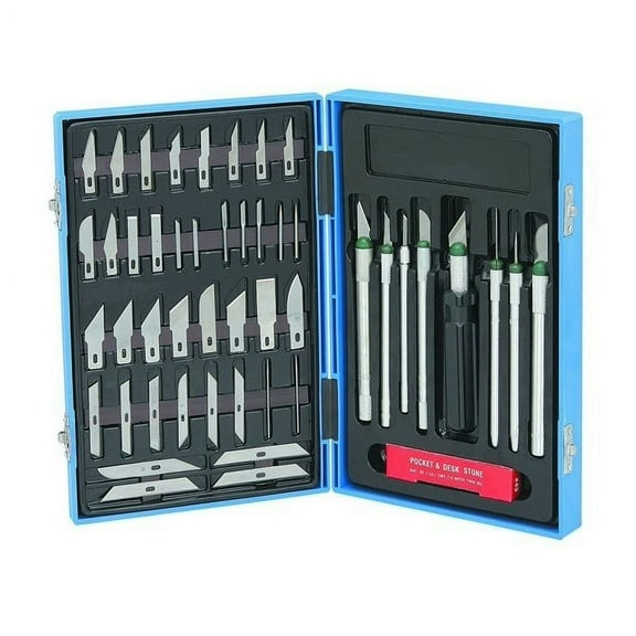 Knife Set Precision Hobby Kit 56 Piece