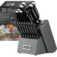 ® Knife Sets, German Stainless Steel Kitchen Knives Block Set