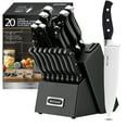 Knife Sets,McCook MC65B 20 Piece German Stainless Steel Kitchen