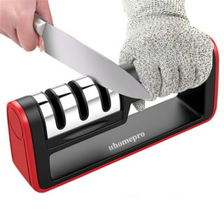 Knife Sharpener Tool, 5 Angles Adjustable Knife Sharpener for Kitchen,  Portable Handheld Knife Sharpening for Home&Outdoor - Yahoo Shopping